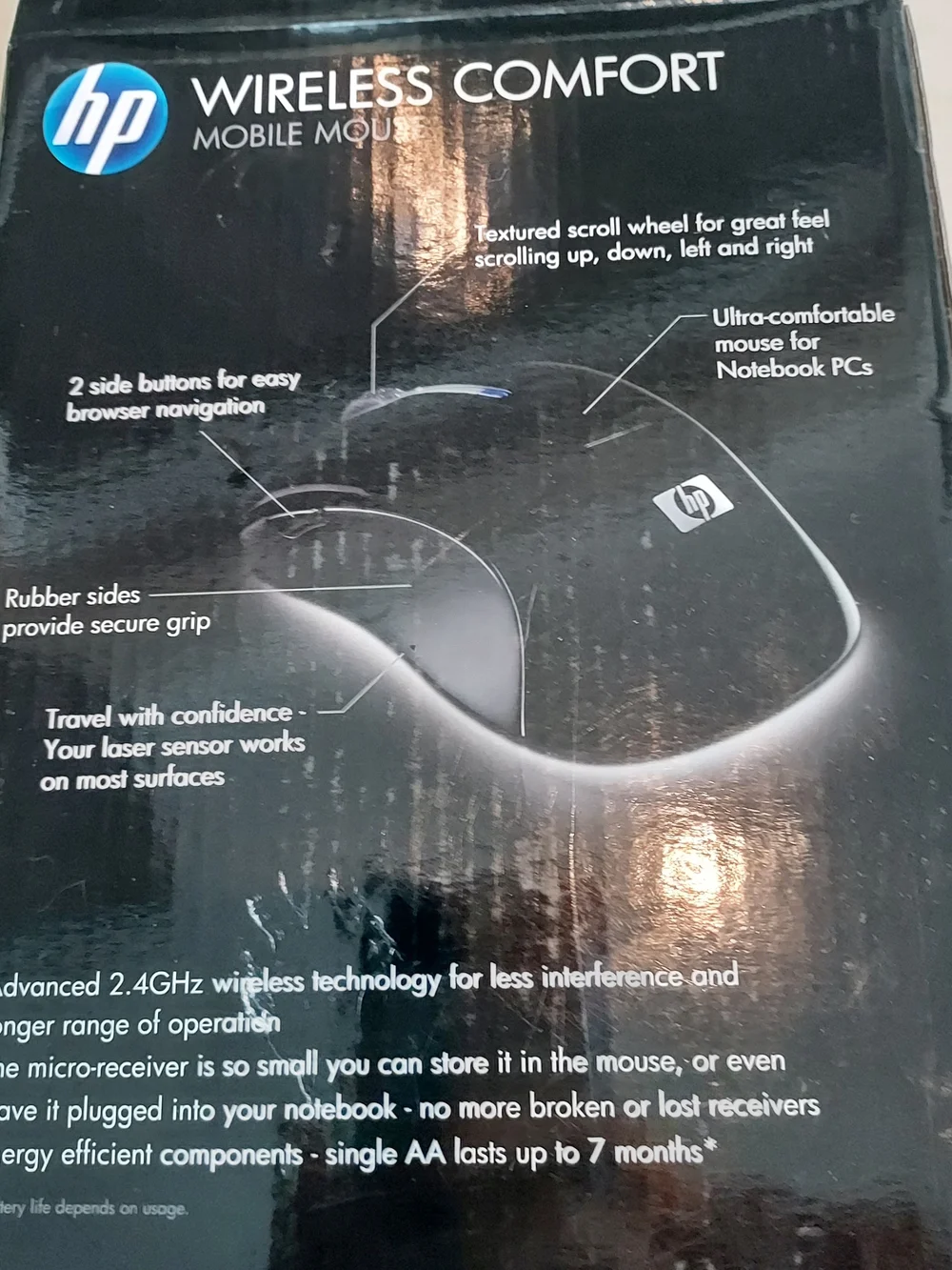 HP wireless comfort